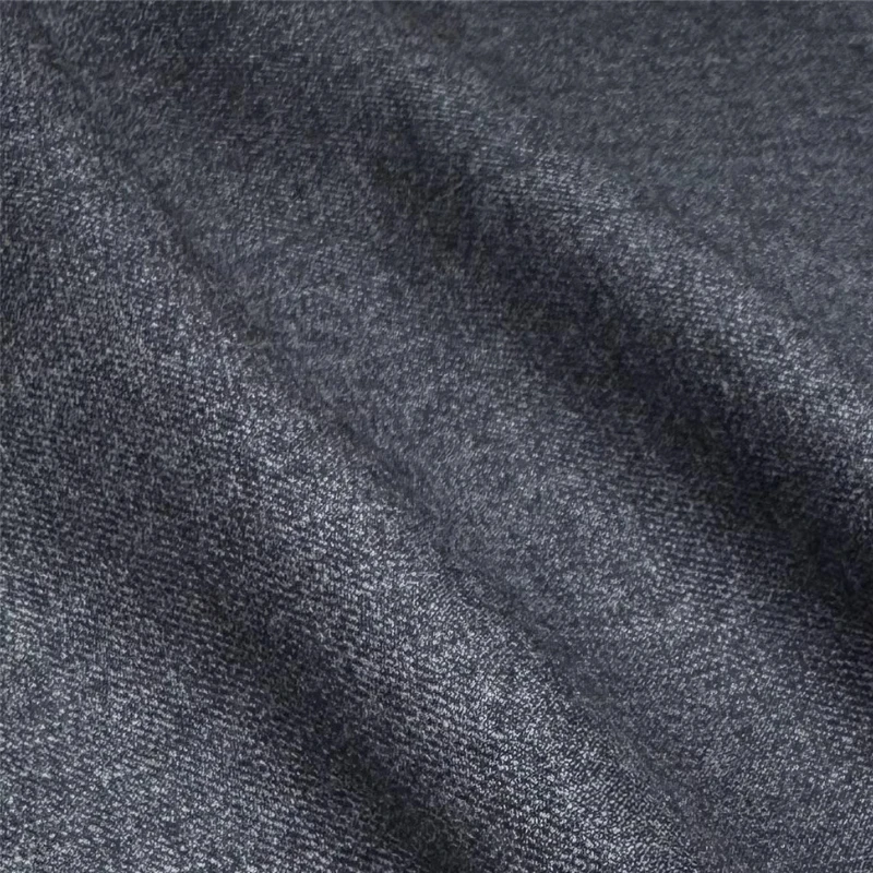 

L100cm X W145cm 100%Wool Curtains Fabric Home Dark Grey Tweed Pure Wool for Dresses Suits Shirts Spring Autumn Crafts Materials