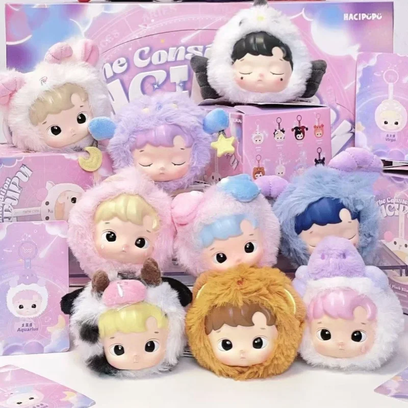 

100% Original Hacipupu The Constellation Series Vinyl Blind Box Guess Bag Mystery Box Toys Doll Cute Anime Figure Desktop