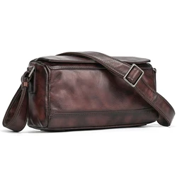Latest Designer Shoulder Bag For Men Male Genuine Leather Summer Outdoor Sling Pouch Bags For Man Woman Crossbody Pack Soft