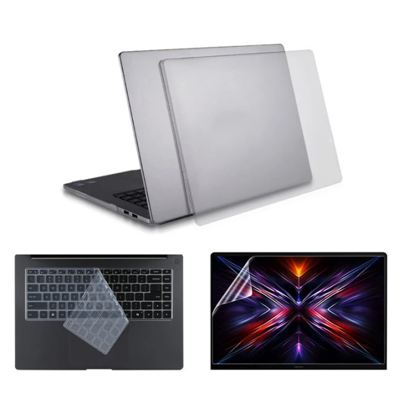 3in1 Laptop Hard Case For 2025/2024 Xiaomi REDMI Book Pro 14/16 Inch Matte Protective Shell Cover Keyboard Screen Film Sticker