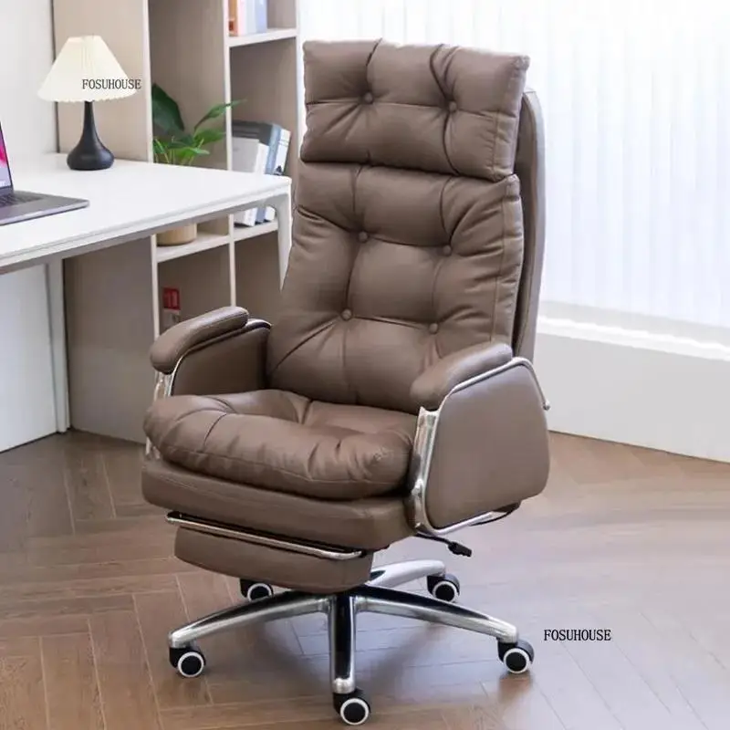 

Nordic Modern Gaming Chair Executive Office Chairs Lazy Comfy Armchair Lounge Cushion Reading Office Furniture Chairs Wheels F l