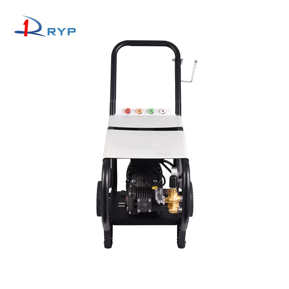 RYP 5 Gpm 4Hp 90Bar Jet Stream Trolley Fir Mobile-High-Pressure-Washers for Floor Washing Grease