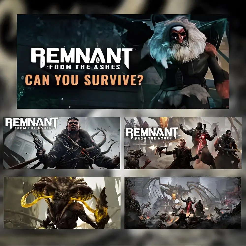 shooter game R-Remnant: From the Ashes Mouse Pad Large Thick Desk Pad Stitched Edges Gaming Mouse Mat for PC