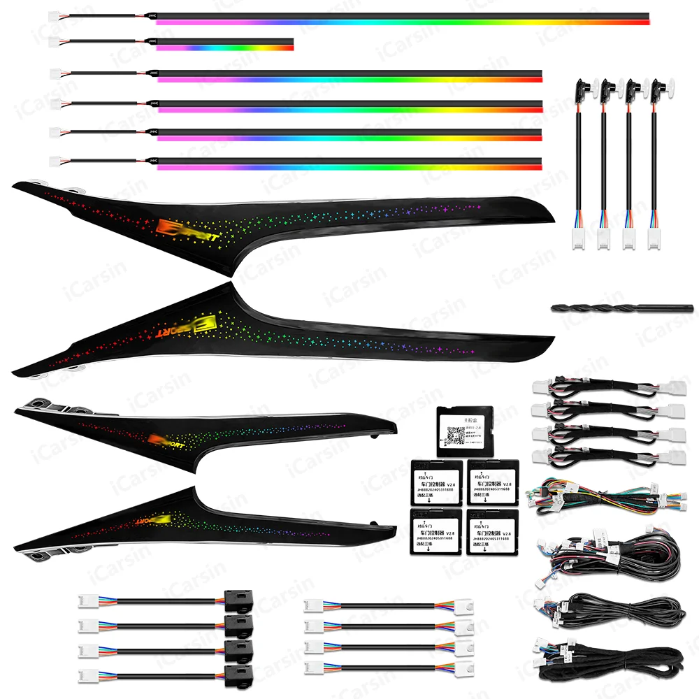 

IS300H IS350 Dynamic Ambient Light For LEXUS IS 200 300H 350 2014-2024 XE30 Interior LED Lighting Upgrade Accessories