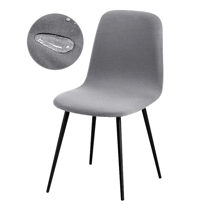 مقاوم للماء كرسي طويل الساق يغطي النسيج قذيفة غطاء كرسي يغطي مقاعد البدلاء غطاء قصير الحجم مقعد الحال بالنسبة لغرفة المعيشة المنزلية 1/2/4/6 قطع #5