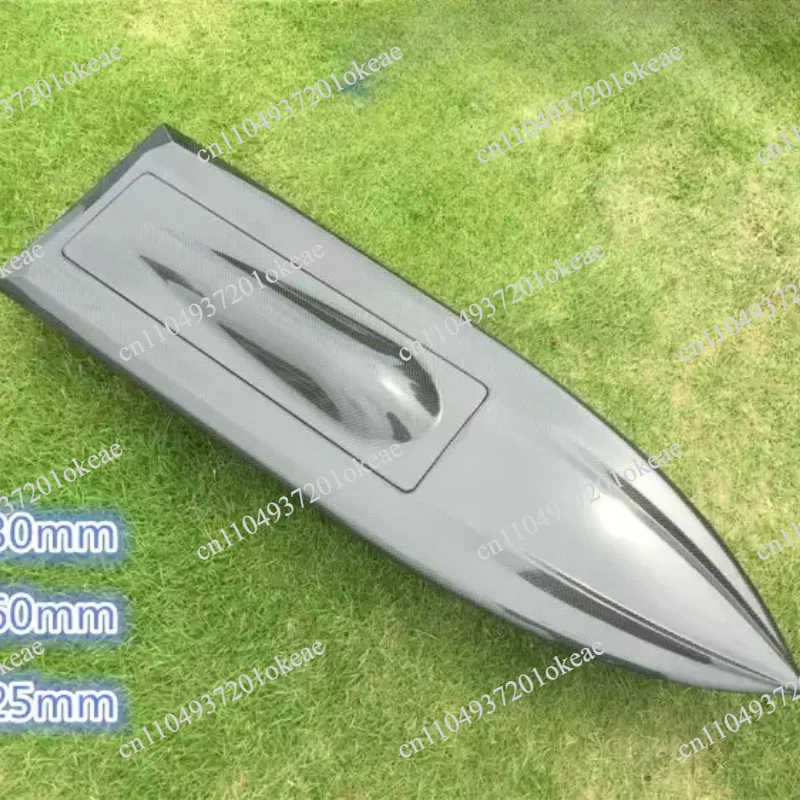 830Mm Carbon Fiber Deep O-Hull - Vacuum Molded Race Speedboat