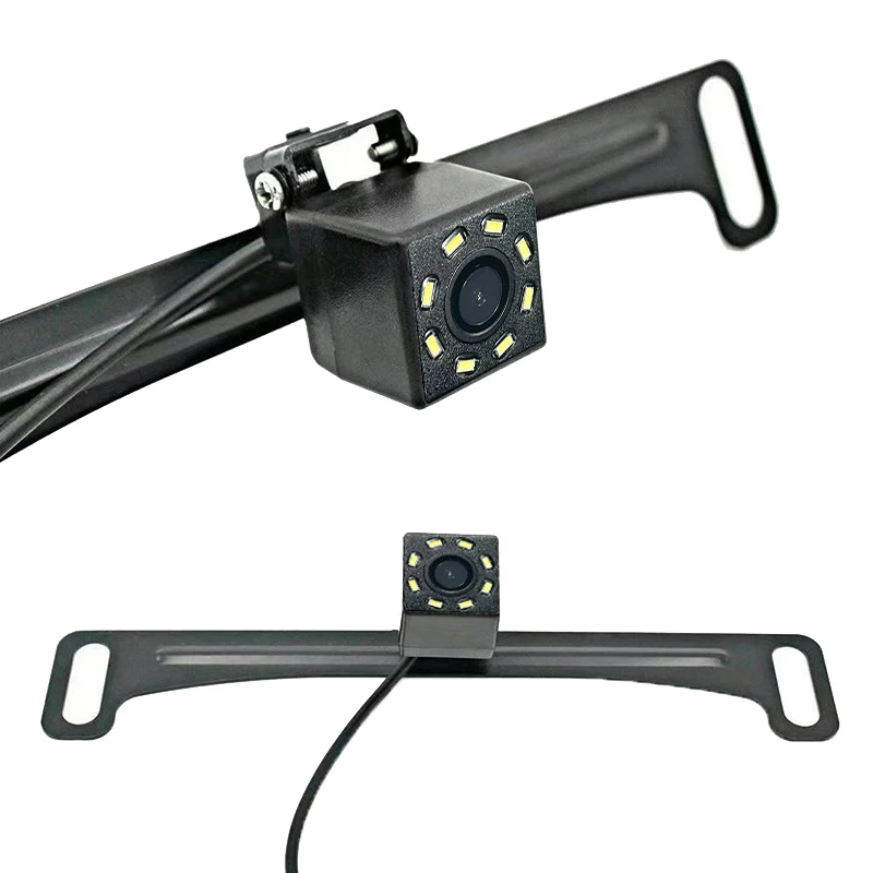 حامل أدوات دعامة لوحة ترخيص كاميرا الرؤية الخلفية للسيارة العالمية للكاميرا الاحتياطية العكسية