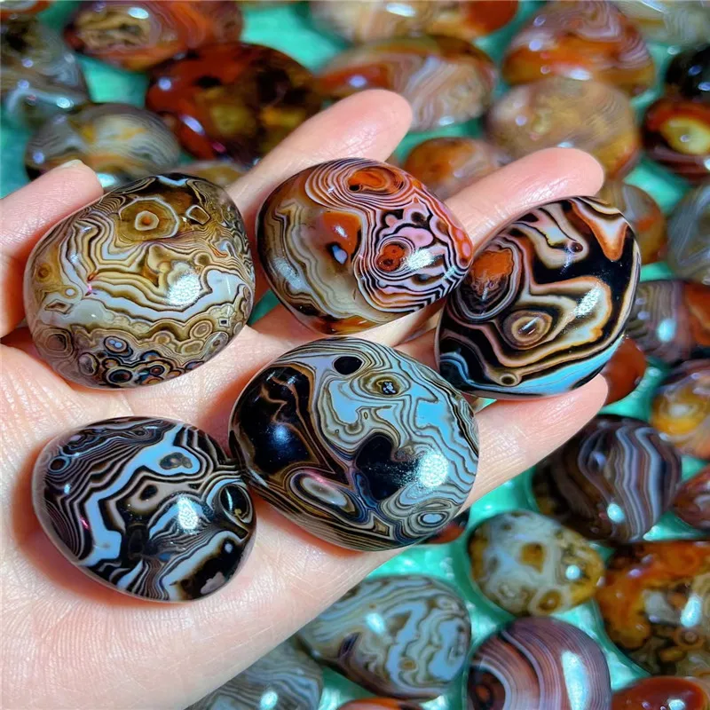 1000g Natural  Silk Agate Sardonyx Palm,Hand-shaped Piece Quartz,Banded Healing Crystal DIY,Gift Family,Crystal Home Dec