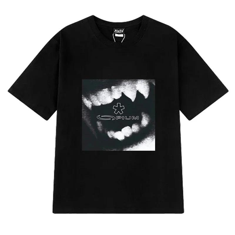 

Ken Carson Album A Great Chaos Graphic T shirt 2025 New Men Women gothic Hip Hop streetwear Unisex Cotton short sleeve T-shirts