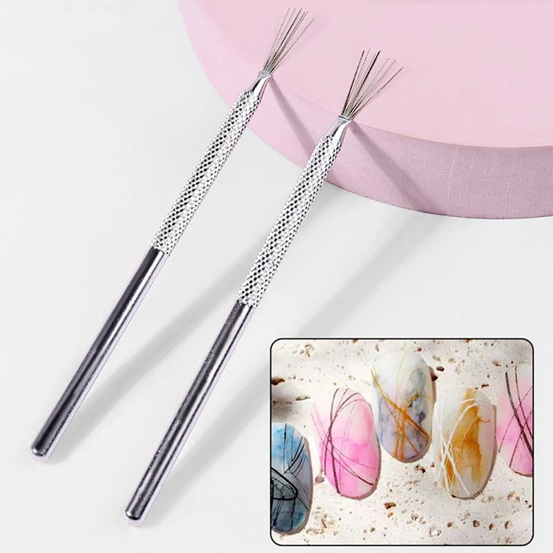 7 Pin Feather Wire Texture Ceramics Tools Polymer Clay Sculpting Modeling Tool DIY Pottery Brush Pottery Tools Cake Accessories