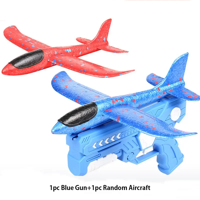 Aviones de eyección de espuma para niños, juguetes, interacción entre padres e hijos, parque de aviones de espuma al aire libre