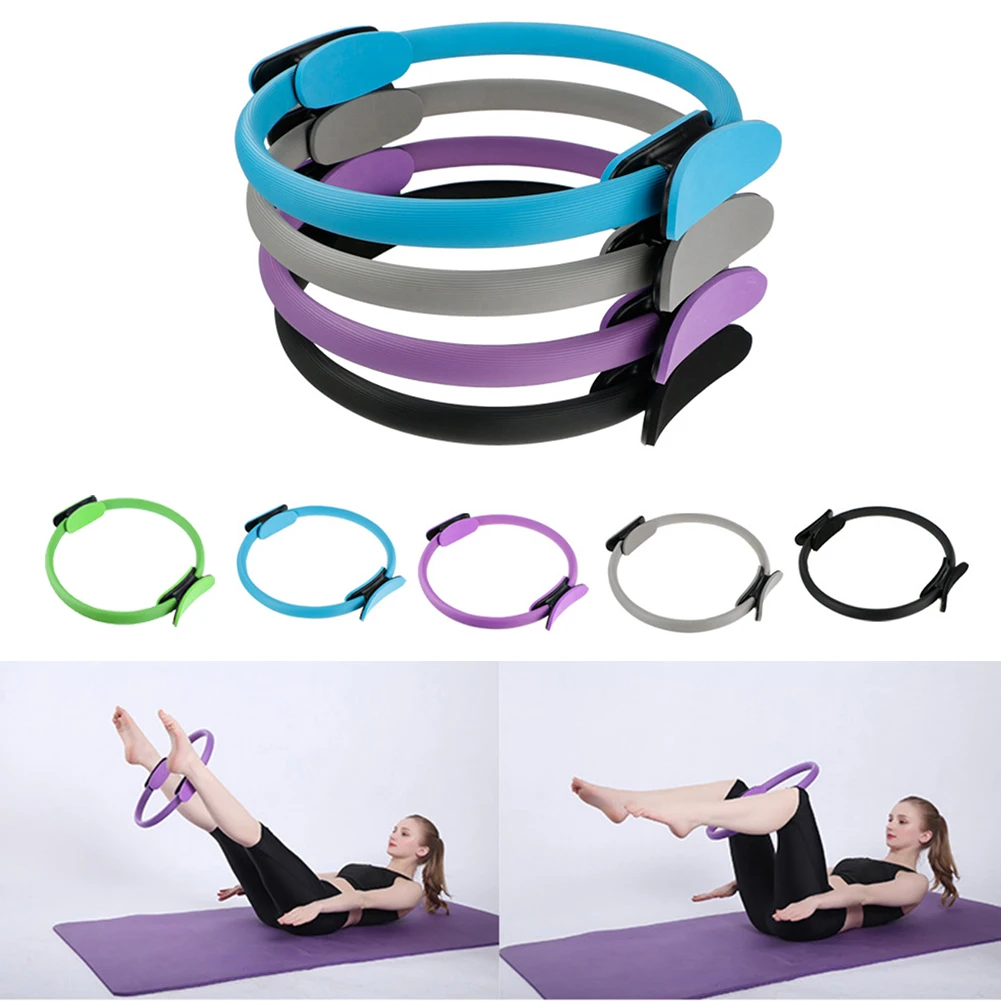 

Yoga Fitness Ring Circle Pilates Women Girl Exercise Home Resistance Elasticity Yoga Gym Workout Pilates Ring Circle