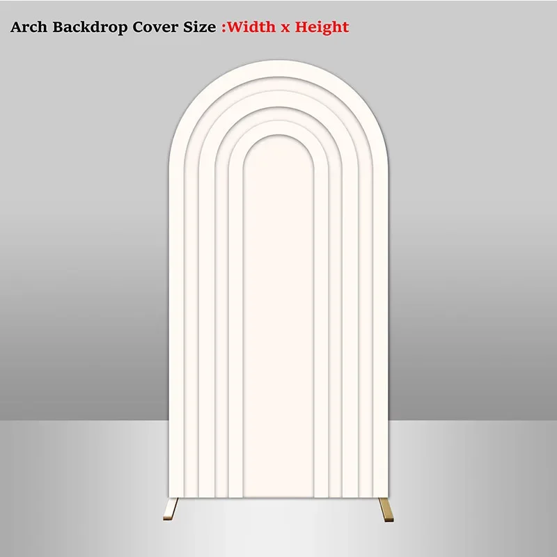 Mehofond Custom 2-Sided Pink Stripes Butterfly Sweet Girls Birthday Party Baby Shower Covers Chiara Arch Decor Backdrop Photo