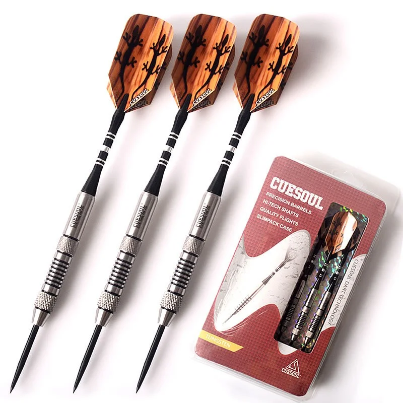 مجموعة رمي السهام من الفولاذ التنغستن 90% من CUESOUL 26 جرام سهام ذات أطراف فولاذية احترافية 3 قطع #2