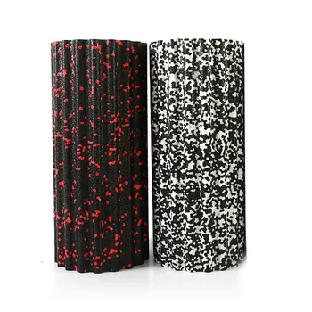 Yüksek Sertlik Köpük Mil Içi Boş Pürüzsüz Kas Gevşeme Makaralı Mil Yalın Bacak Spor Erik Şekilli Yoga Sütunu EPP