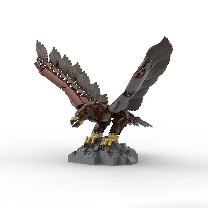 584Pcs Creative Movie Lorded of Rings Great Eagle Model The Eagles of Manwë Building Blocks DIY Bricks Toys Kids Christmas Gifts