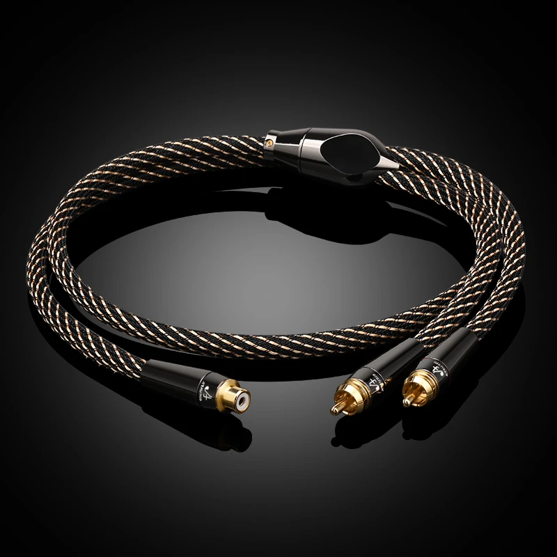 ATAUDIO RCA to 2RCA Audio Cable 3