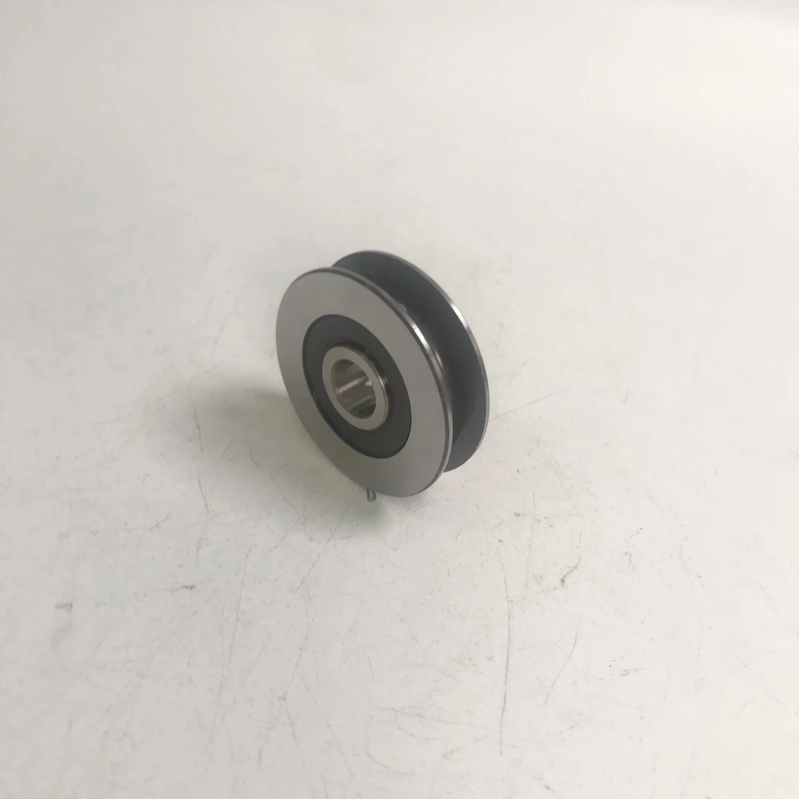 U-Shape Iron Bearing Cable Pulley for Garage Door Opener 50mm Titanium