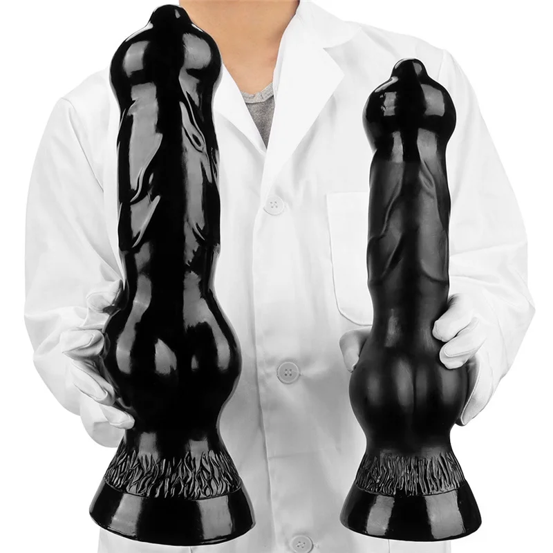 Giant Animal Dildo Sex Toy for Men Women Anal Plug Realistic Penis Dog Dildos Female Masturbator G-Spot Stimualto Adult Supplies