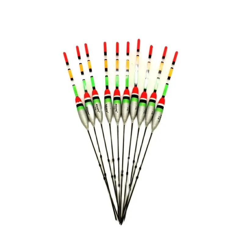 Agape Fishing Float Fishing Bobber 0.5G 1.0G 1.5G 2G Buoyancy Mixed Packing Balsa Wood Material 201112