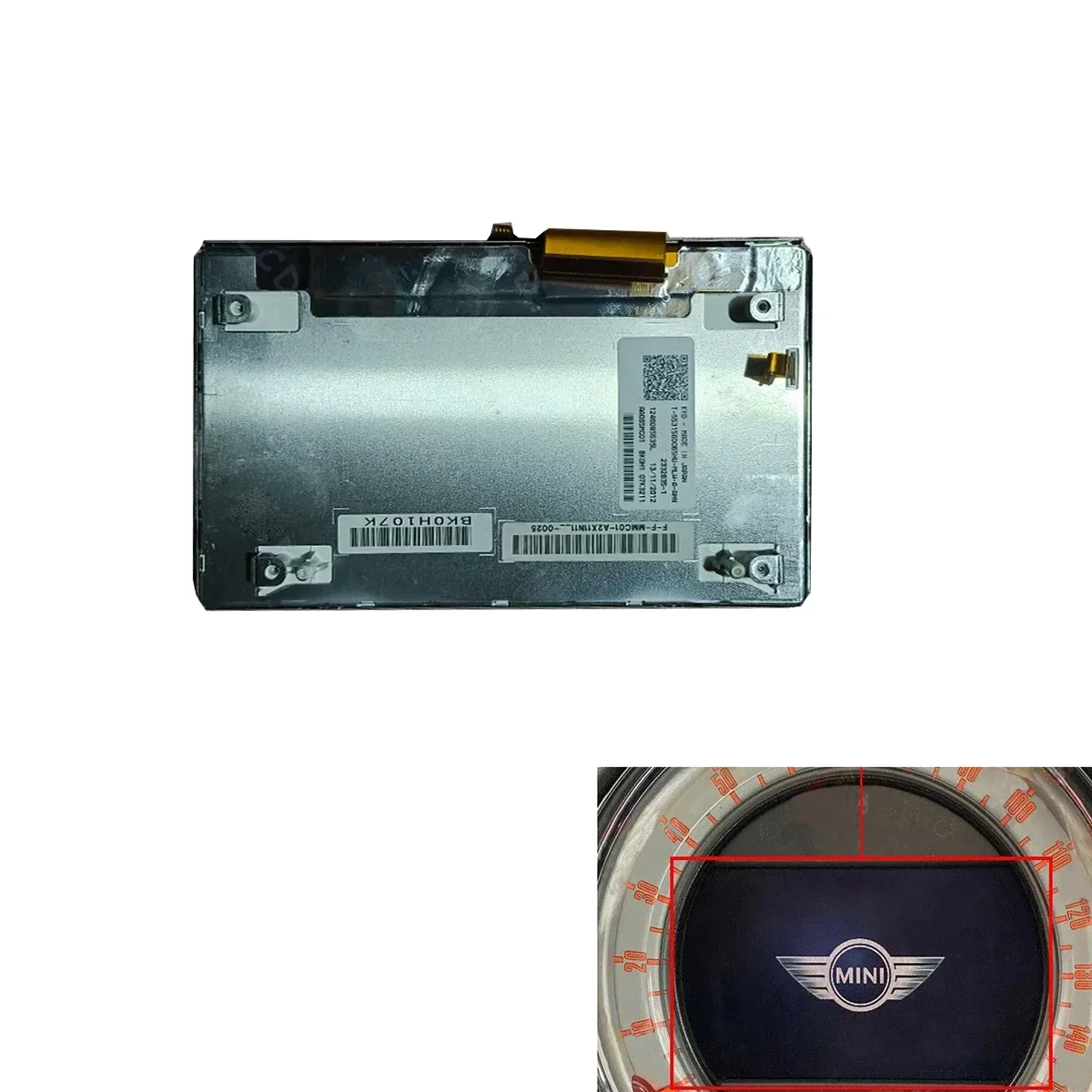 T-55315GD065HU 6.5 inch LCD Display for Mini Cooper R55 R56 R57 R58 R59 R60 R61 Navigation GPS Radio Repairment