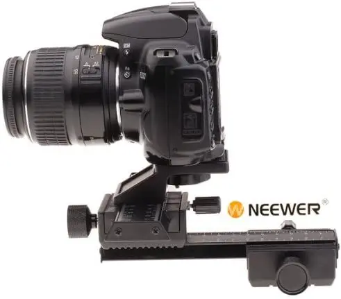 Neewer 4-Way Macro Focusing Focus Rail Slider/Close-Up Shooting for Canon Nikon, Pentax, Olympus, Sony, Samsung and Other DSLR