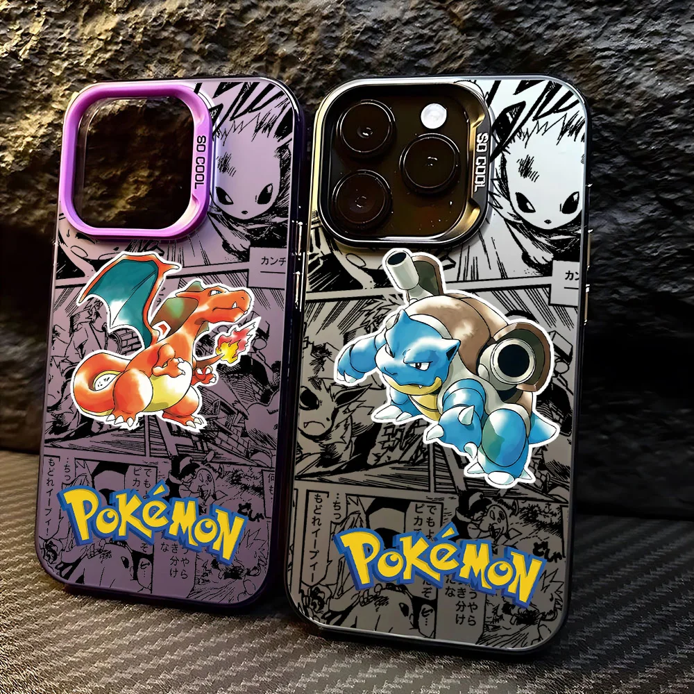 Charizards Blastoises Phone Case for Samsung Galaxy S26 S25 S24 S23 S22 S21 S20 Note20 FE Ultra Edge Plus 4G 5G Anti Fall Matte