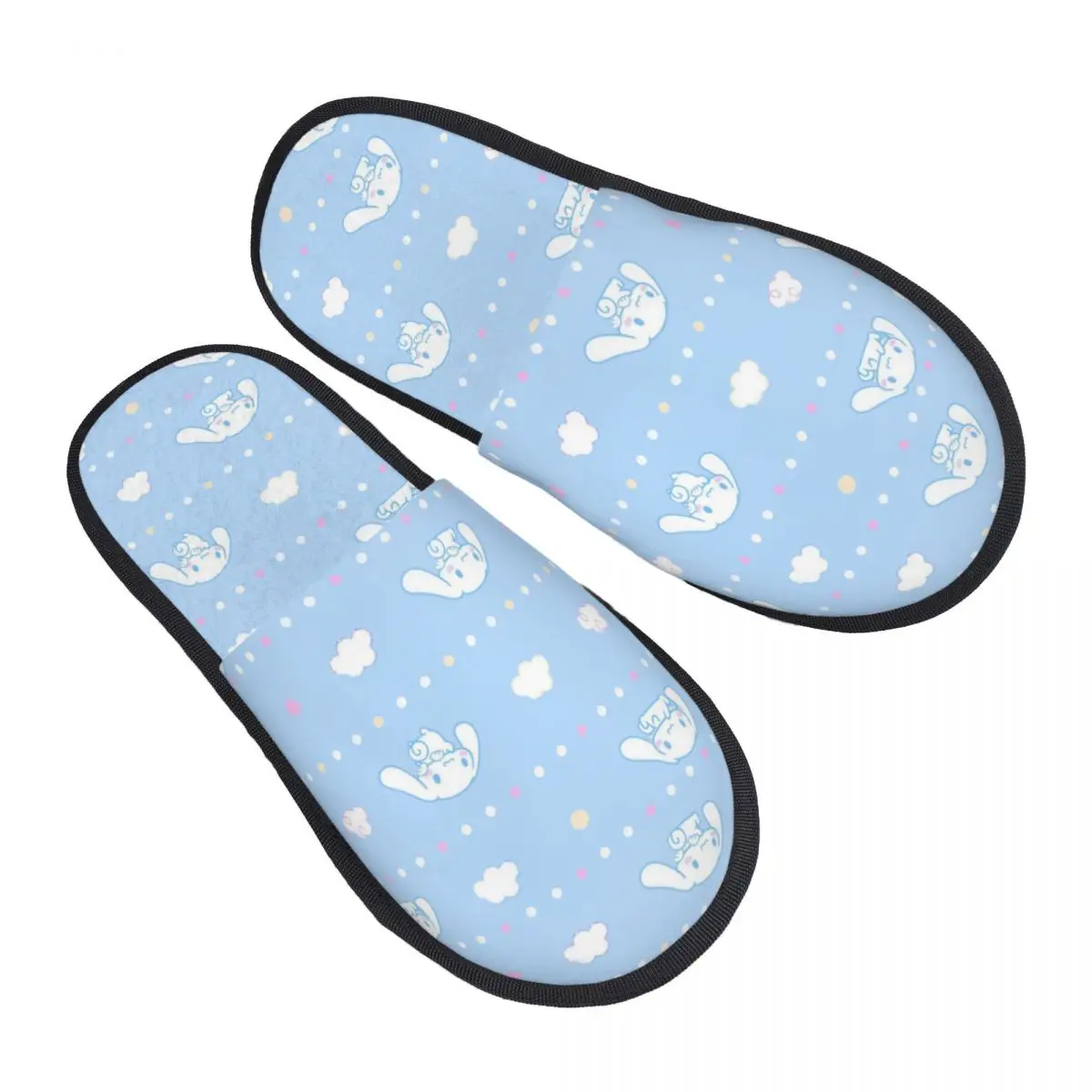 Custom Cinnamoroll New Anime Cartoons Guest Slippers for Spa Women House Slipper