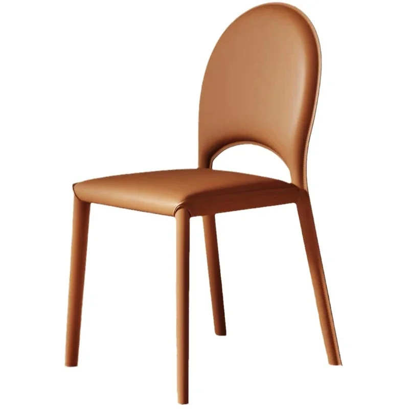 Cream style dining chair modern minimalist