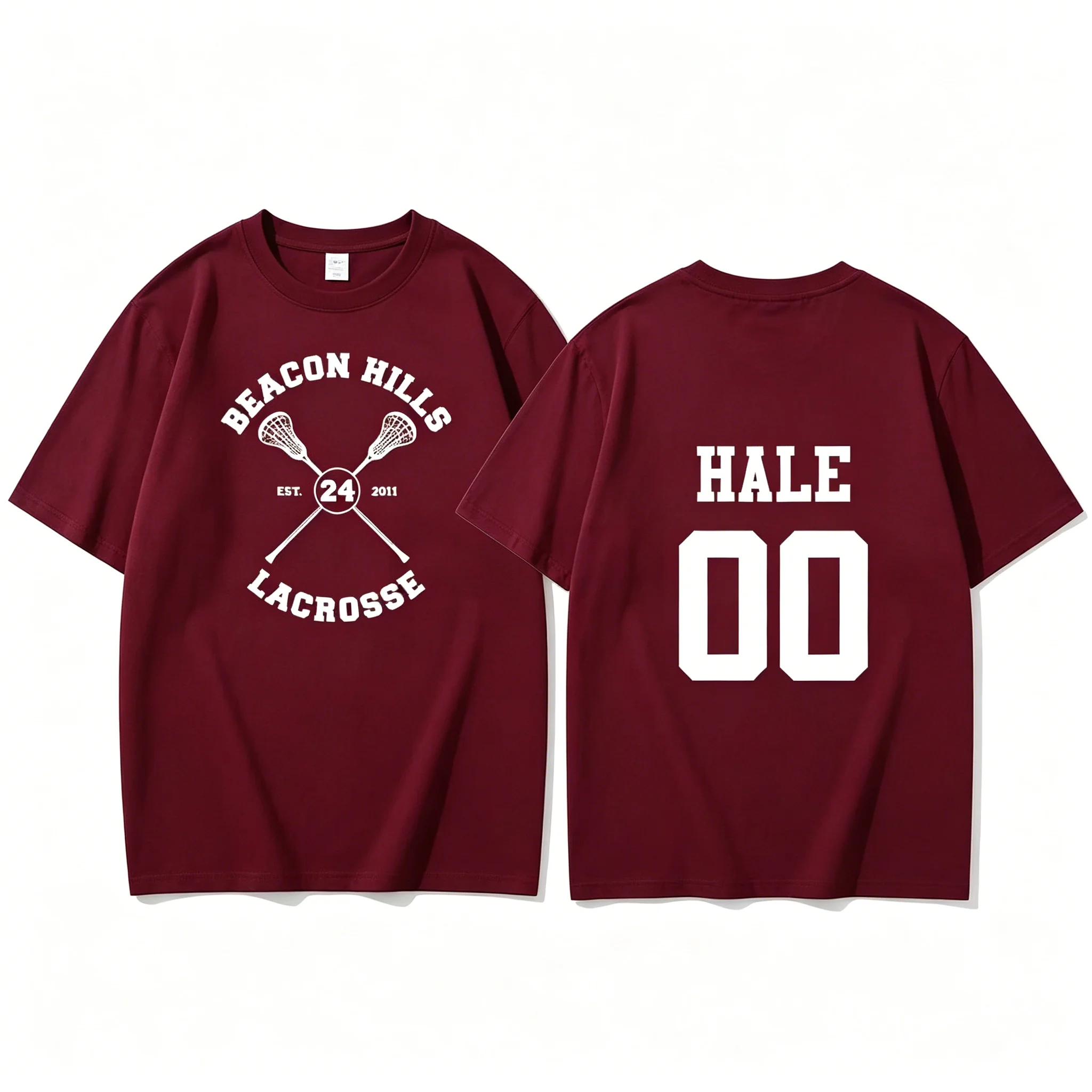 Teen Wolf Hoodie Beacon Hills Stilinski 24 Lahey McCall Pullover Tv Show T-shirt Hip Hop T-shirt Streetwear Top