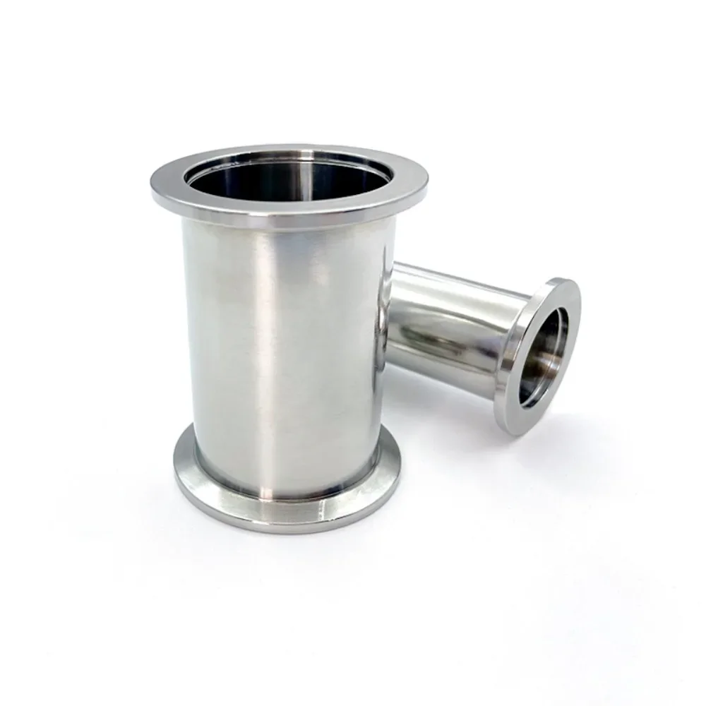 40-250mm Length KF 16 25 40 50 Vacuum Clamp Ferrule Spool Tube Pipe Sanitary Fitting SUS 304 Stainless Steel Homebrew