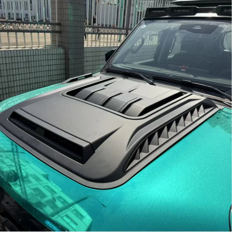 

Подходит для Jietu Traveler Mountain and SeaT2. Модифицированное хвостовое крыло, решетка, крышка капота, передние и задние бамперы, комплект Desert Eagle.