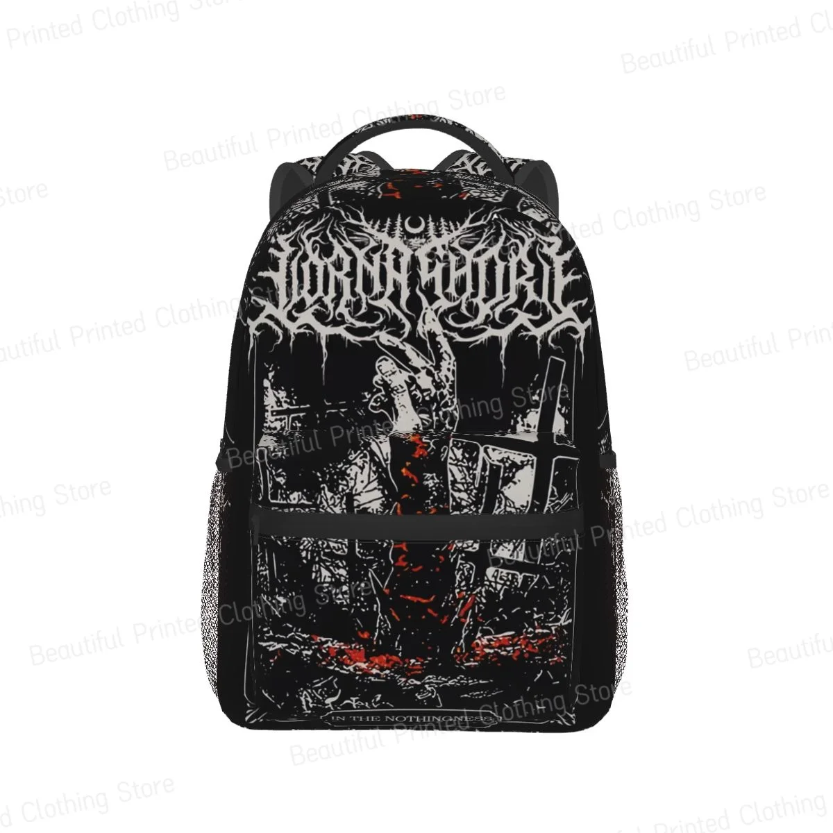 Versatile Backpack Boys Girls Bookbag Lorna Shore We Are Infinite Balk Laptop Rucksack Shoulder Bag Daily portable bag