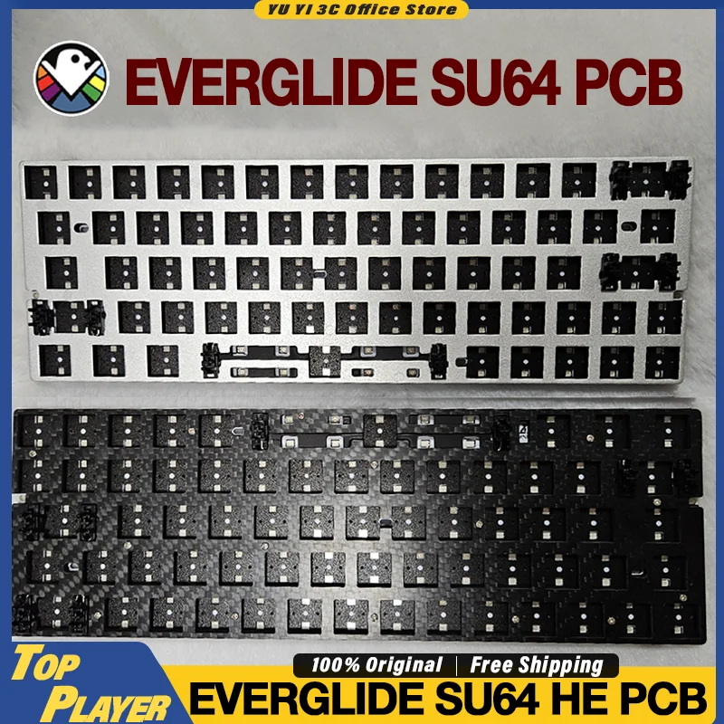 Everglide su64 pcb original, suporte para gatilho rápido rt 0.001