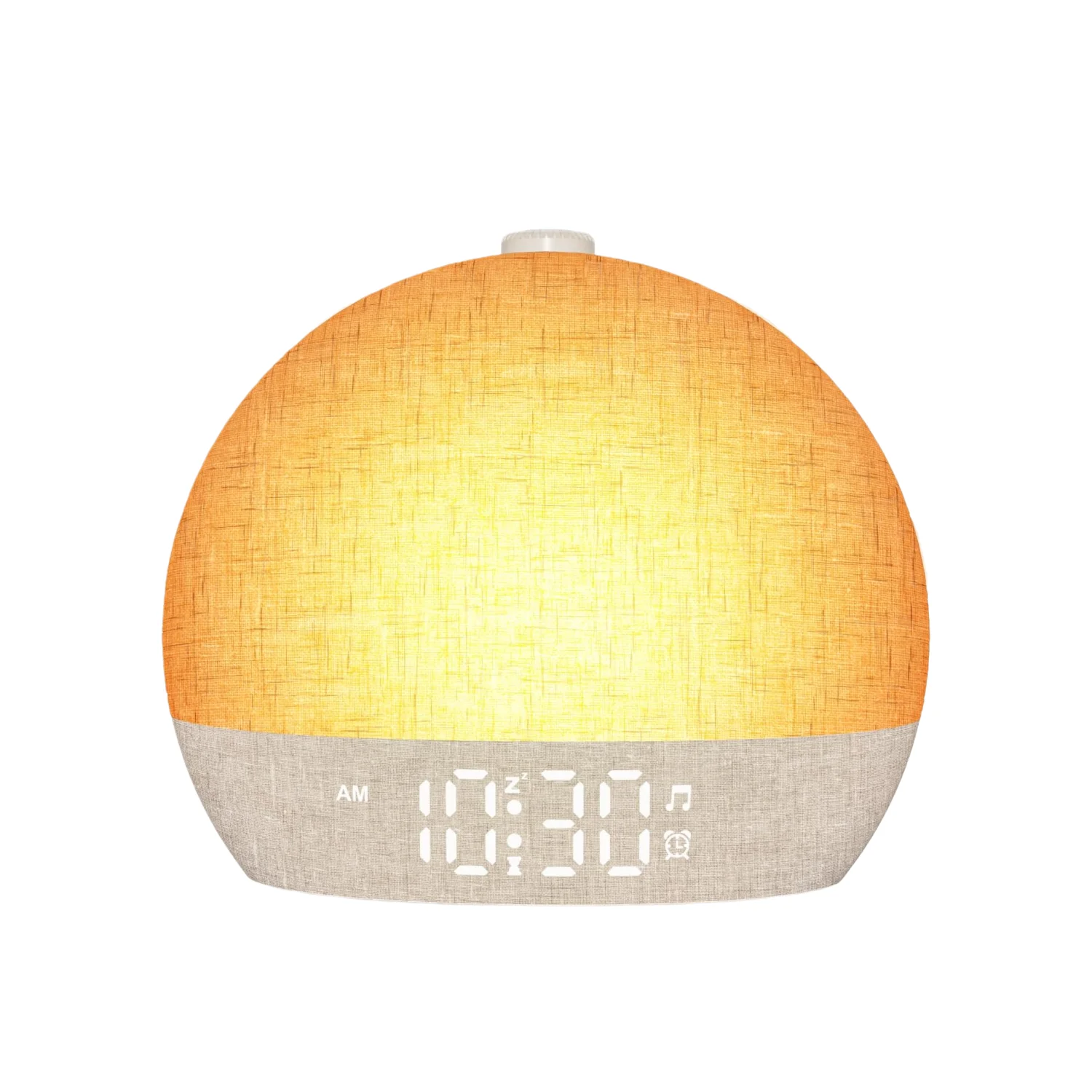 Wake Up Lights Sunrise Simulation Alarm Clocks Novelty Lamp,White Noise Machine with 30 Soothing Sounds  for Heavy Sleepers Gift