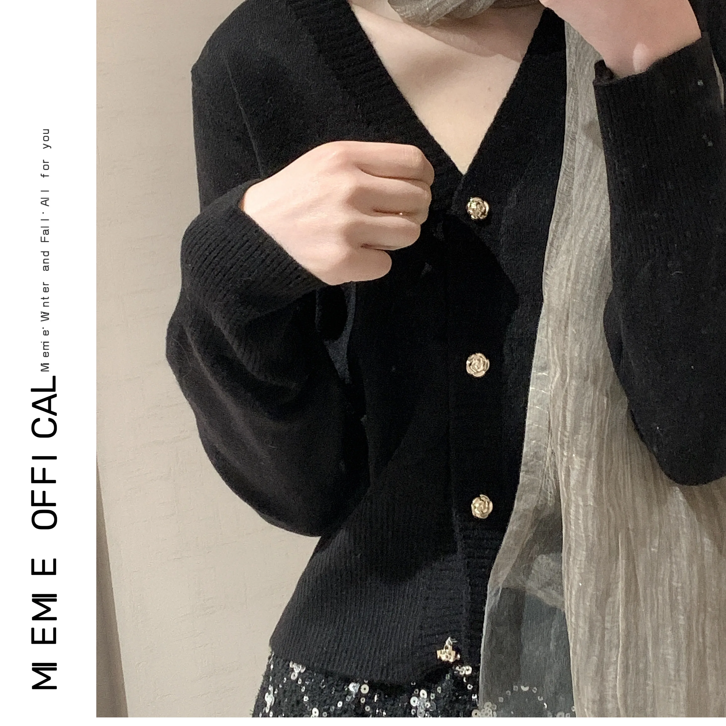 

Мягкий уютный базовый вязаный кардиган с V-образным вырезом, однотонный, с длинными рукавами, стандартный крой, женская модная осенняя одежда для повседневной носки