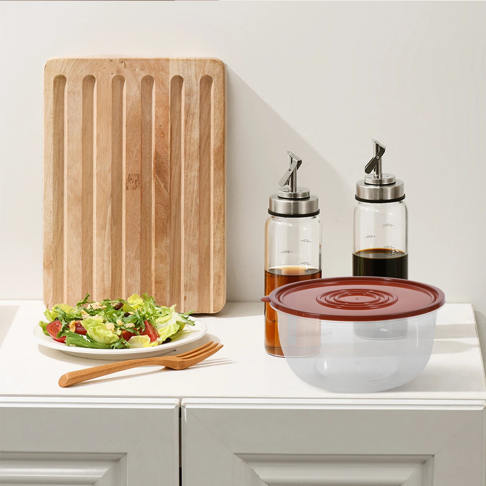 

7pcs Stackable Refrigerator Storage Boxes Vegetable Fruit Container Fresh Keeping Organizer Food Preservation Cases Kitchen