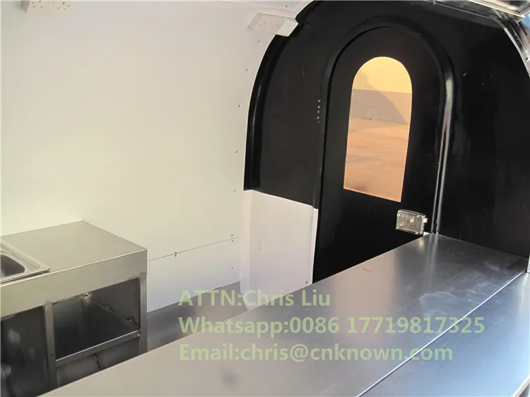 220D черный цвет, белый внутри с полкой, 3 раковины для стандарта США с логотипом, тележка для еды, цена CFR