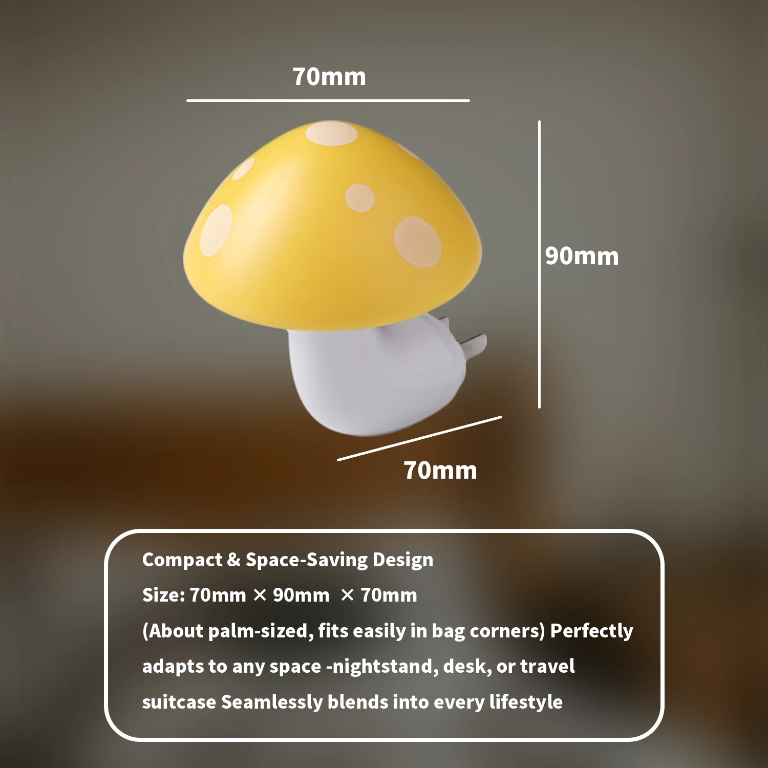 LED أضواء ليلية شكل الفطر الاستشعار التلقائي المرحاض ديكور غرفة نوم مصابيح الحائط التحكم في الضوء الاستشعار غرفة نوم ضوء الولايات المتحدة/الاتحاد الأوروبي التوصيل