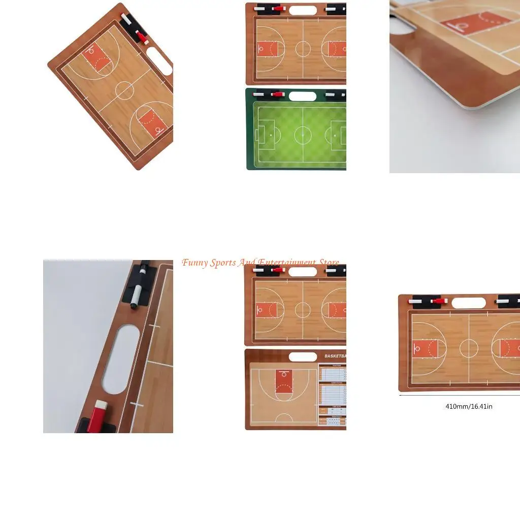 

C4DE Тренерская доска Баскетбольная доска для сухого стирания с 2 маркерами для досок для тренеров