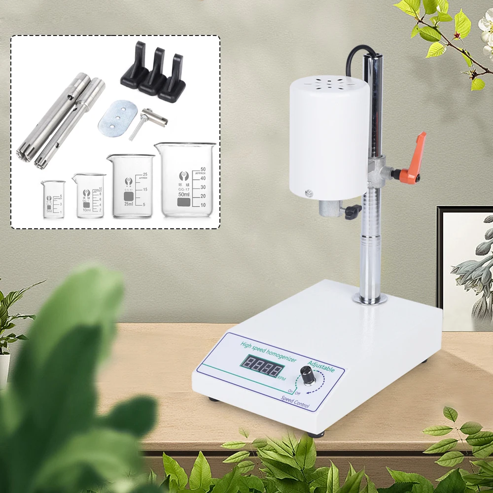 

FSH-2A High-speed Homogenizer 110V 220W Lab Disperser Emulsifier Break the Cell Membrane 8000-22000rpm