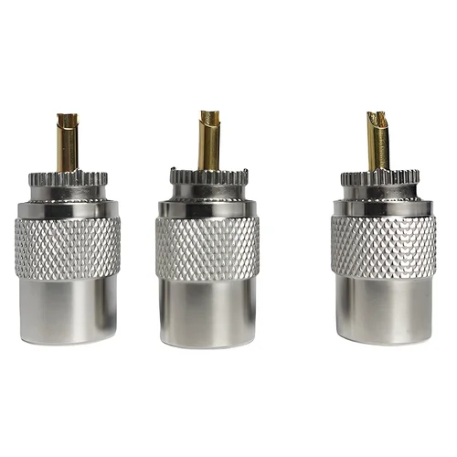 Imagen 2 del producto Conector de soldadura macho UHF PL259 para conector RF de Cable Coaxial RG8X RG59 RG8 RG6U