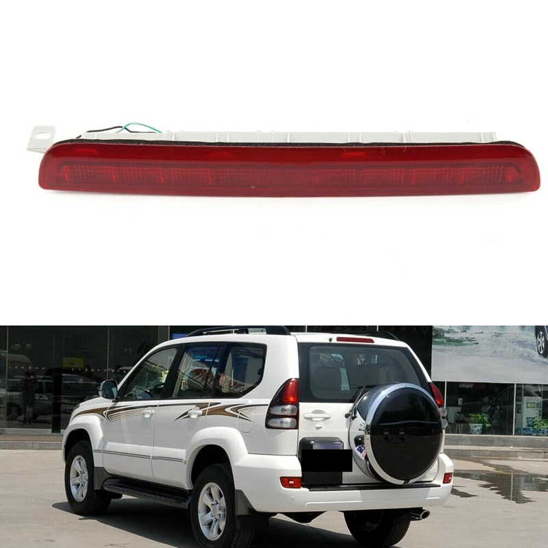 Exterior Auto Led Lamps High Additional Brake Lights For Toyota Prado Lc120 4000 2700 GX470 2003-2009 Spoiler Led Lights