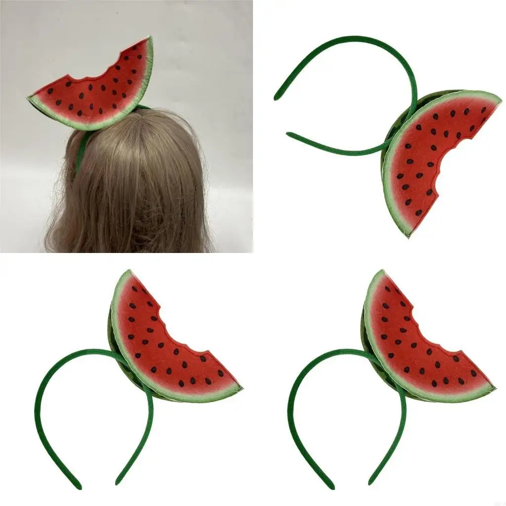 

M6CD Fruit Watermelon Headband Accessory For Summer Event And Dance Shows