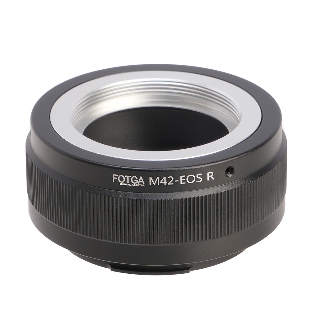 FOTGA Lens Mount Adapter Ring For M42 Screw Lens to R3 R5 R5C R6 Mark II R7 R8 R10 Camera For Canon EOS R Mount Mirrorles Camera