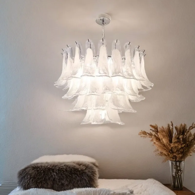 

Americana Light Luxury Horseshoe Glass Crystal Chandeliers, Suitable for Kitchen Island Bar lustre Ceiling luminaire