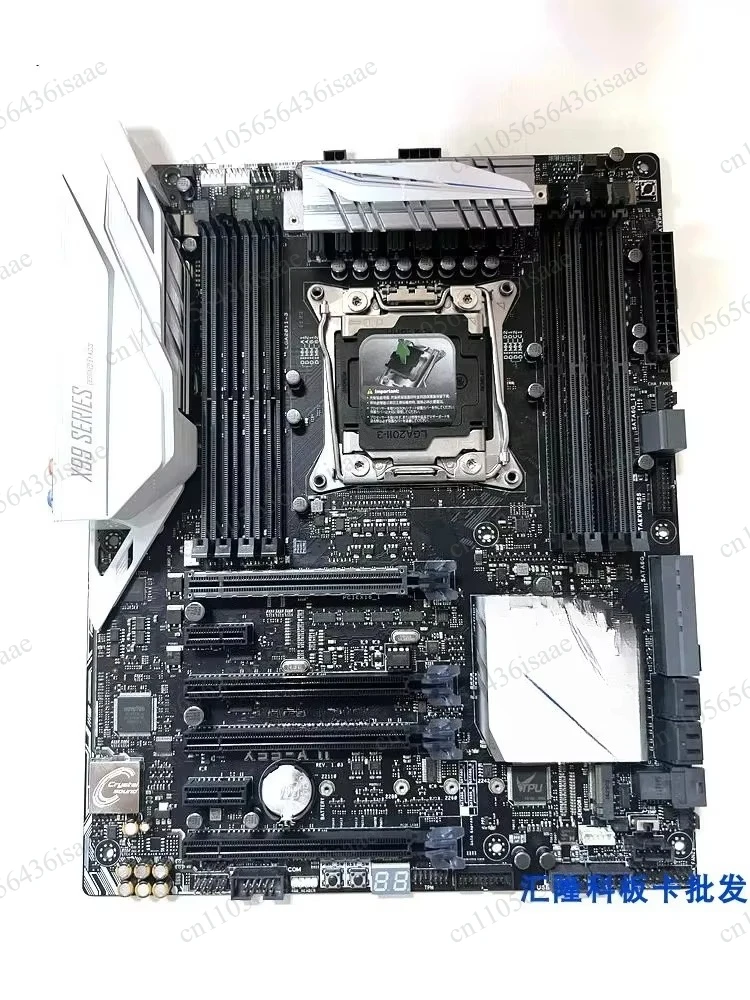 ASUS X99-A PRO DELUXE II WS R5E Workstation Motherboard, LGA2011-V3 Socket, Supports REG DDR4 ECC Memory