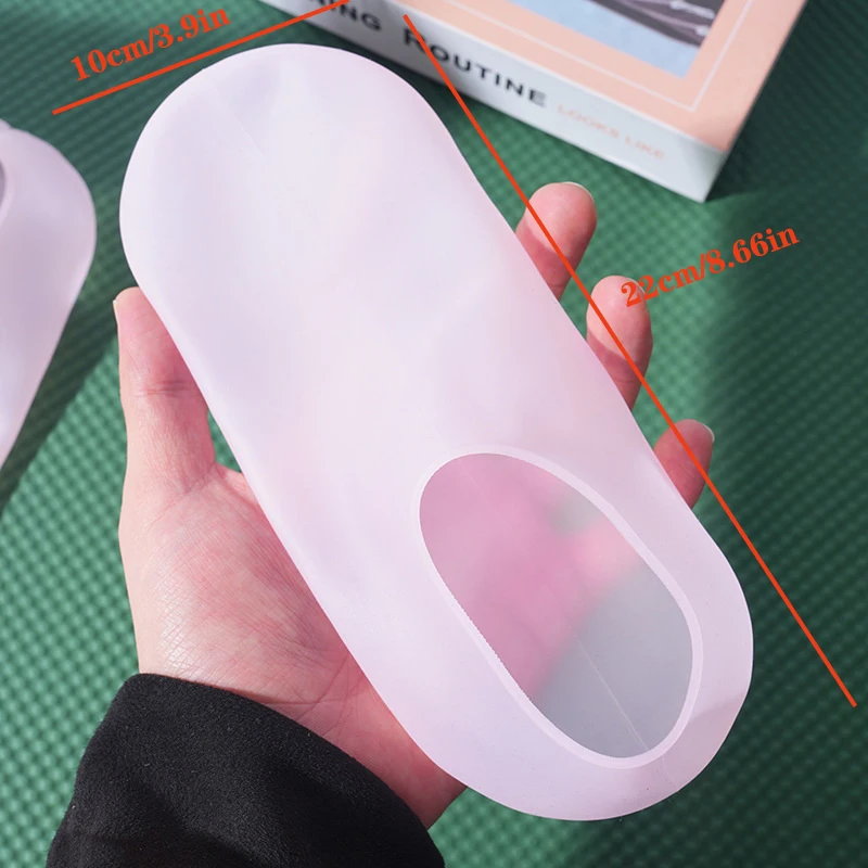 Calcetines de silicona para el cuidado de los pies, antigrietas Gel hidratante, Protector para eliminar la piel muerta agrietada, alivio del dolor, herramientas de pedicura