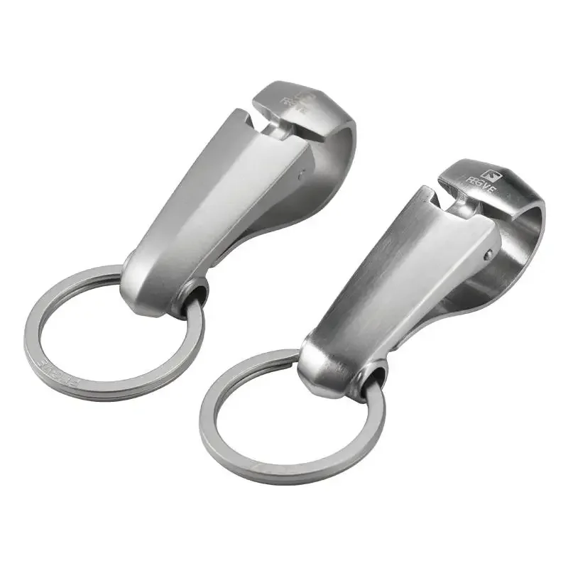 

316L Stainless Steel Keychain High Quality Car Key Chain Belt Waist Hanging Men Buckle Key Ring Holder Gift for Boyfriend Father