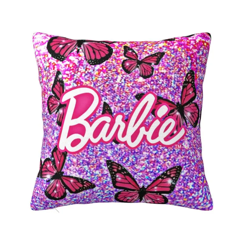 

Luxury Barbie Cushion Cover 45*45 cm Soft Throw Pillow Case Home Decorative Bedding Sofa Pillowcase